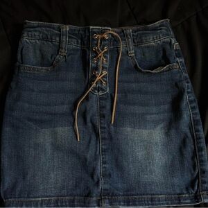 Vanilla Star Blue Denim Skirt